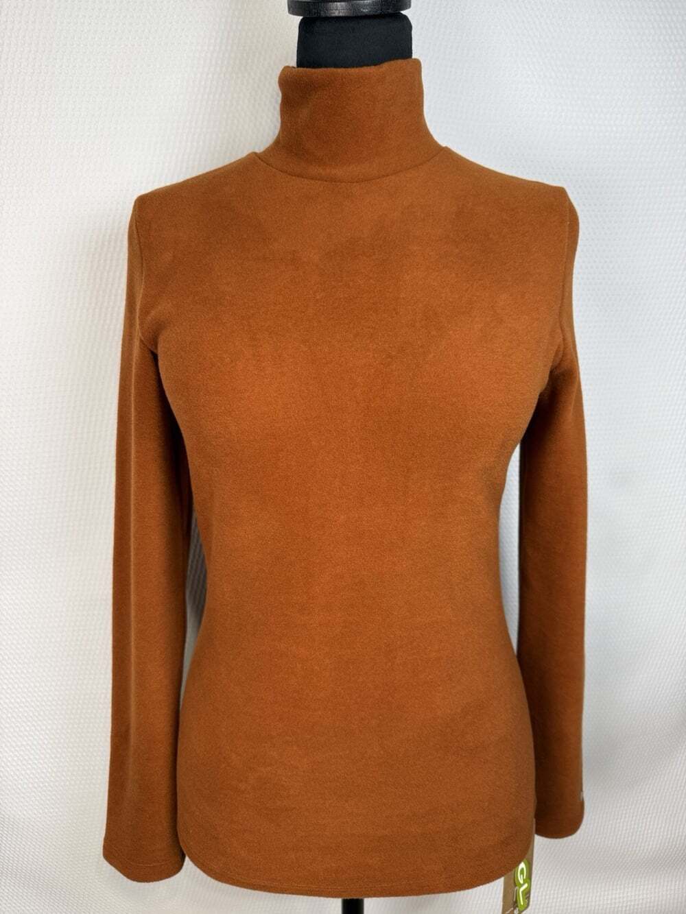 NWT OGL Move Brami Mockneck Women’s Sz Medium Rust Minimalist Active Preppy